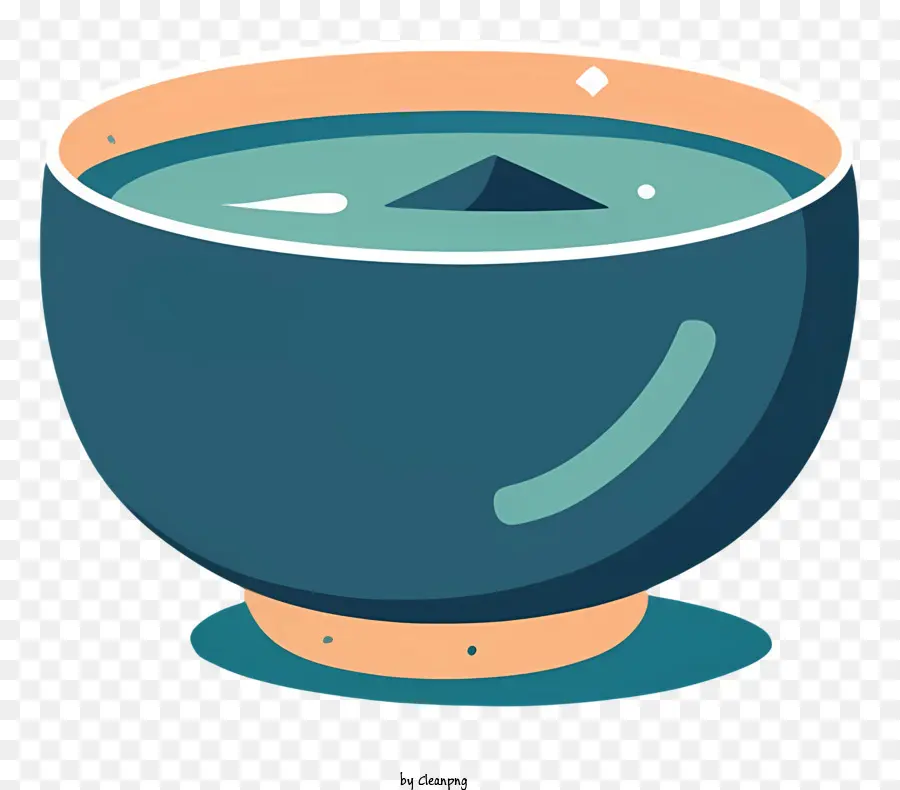 كوب من الشاي，كأس السيراميك الأزرق الداكن PNG