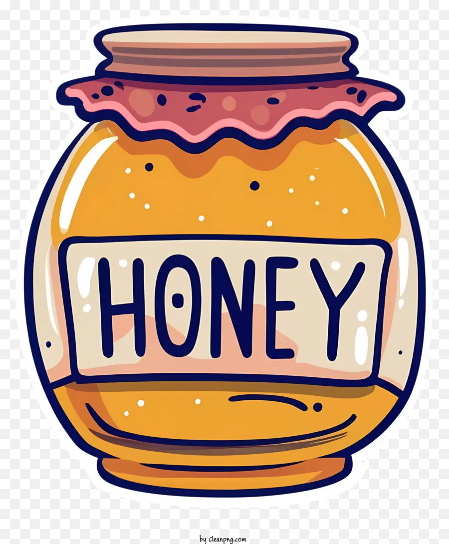 جرة العسل，كرتون عسل جرة PNG