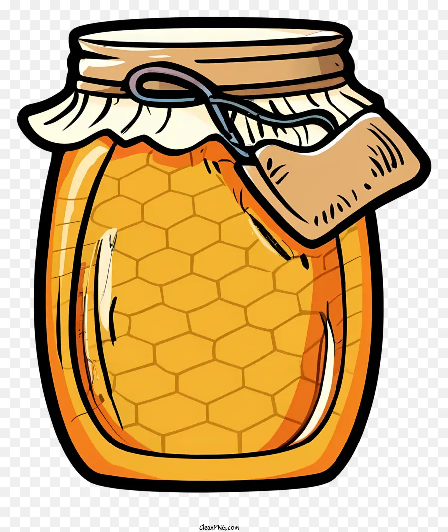 جرة العسل，العسل العضوي PNG