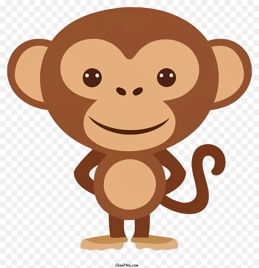 القرد，رأس جولة PNG