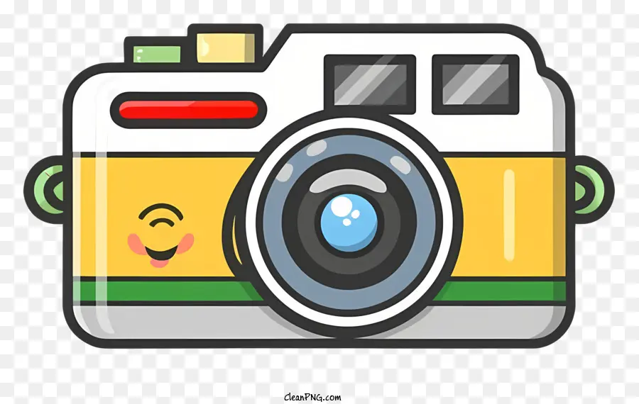 الكاميرا الصفراء，كاميرا تبتسم PNG