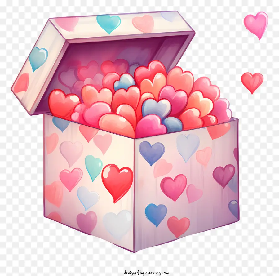 Heartshaped مربع，الأشياء الوردية على شكل القلب PNG