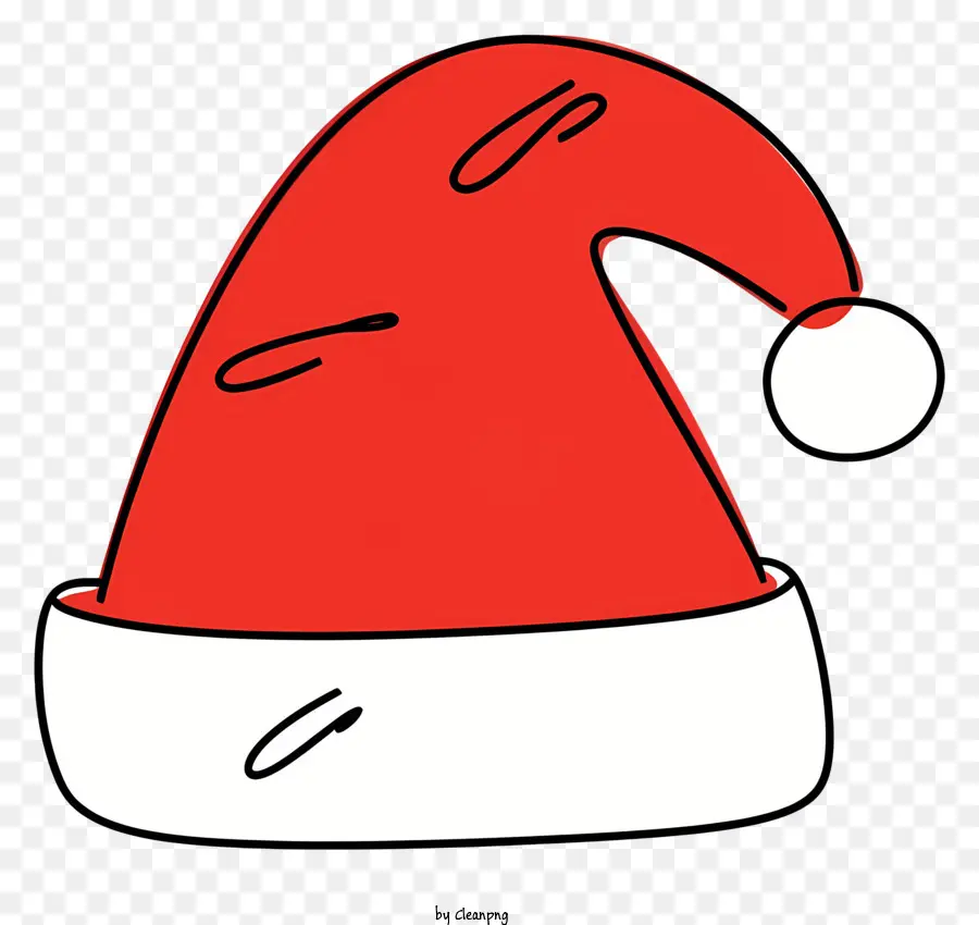 قبعة ساناس，تمثيل عيد الميلاد PNG