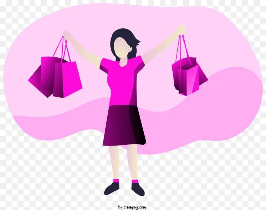 التسوق，امرأة PNG