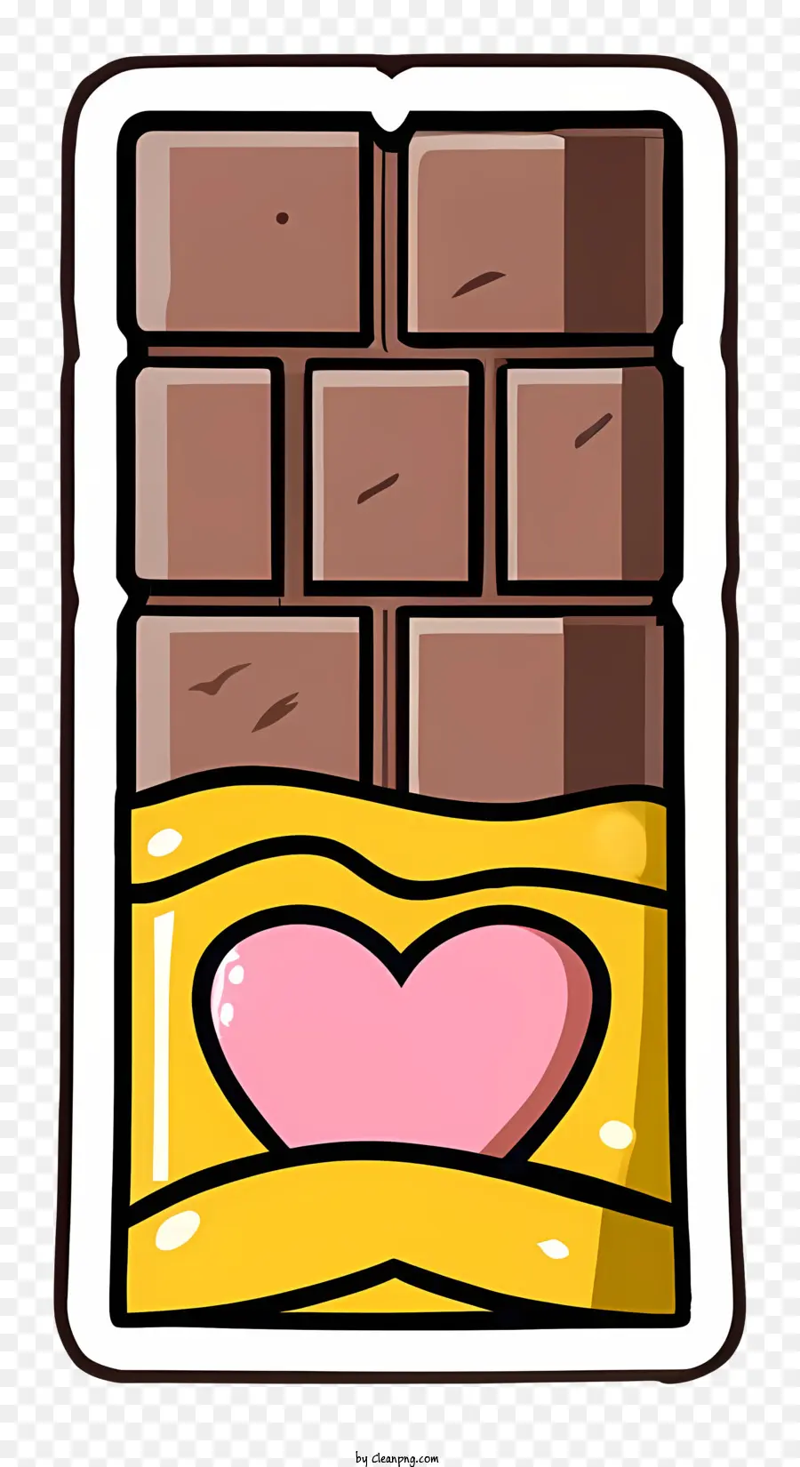 الشوكولاته القلب，كعكة الشوكولاته PNG