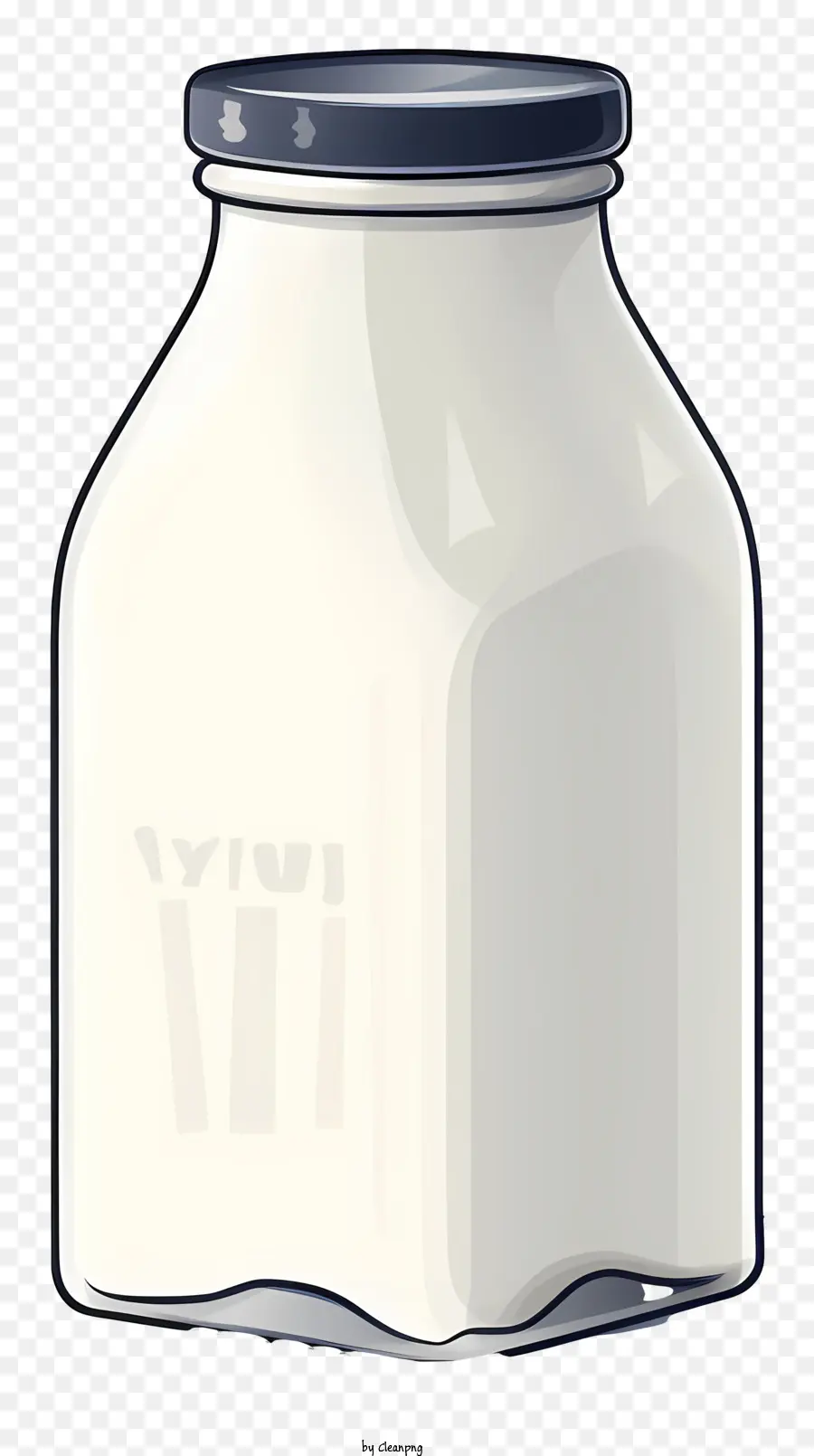 زجاجي，الحليب PNG