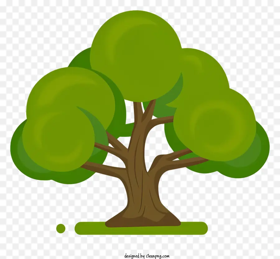 شجرة，الأوراق الخضراء ، PNG