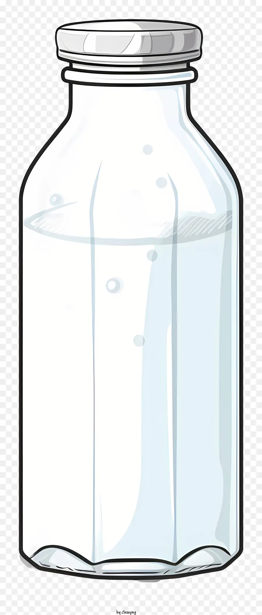 زجاجي，جرة شفافة PNG