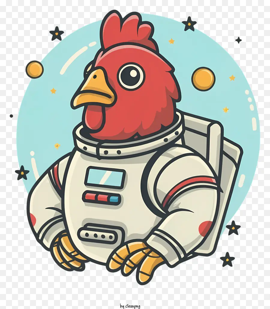 دجاج رائد فضاء，بدلة الفضاء PNG