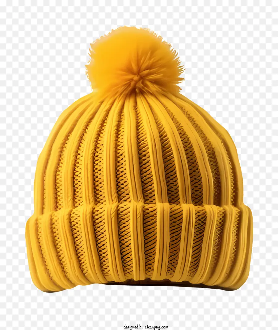 القبعة الصفراء，محبوك قبعة PNG
