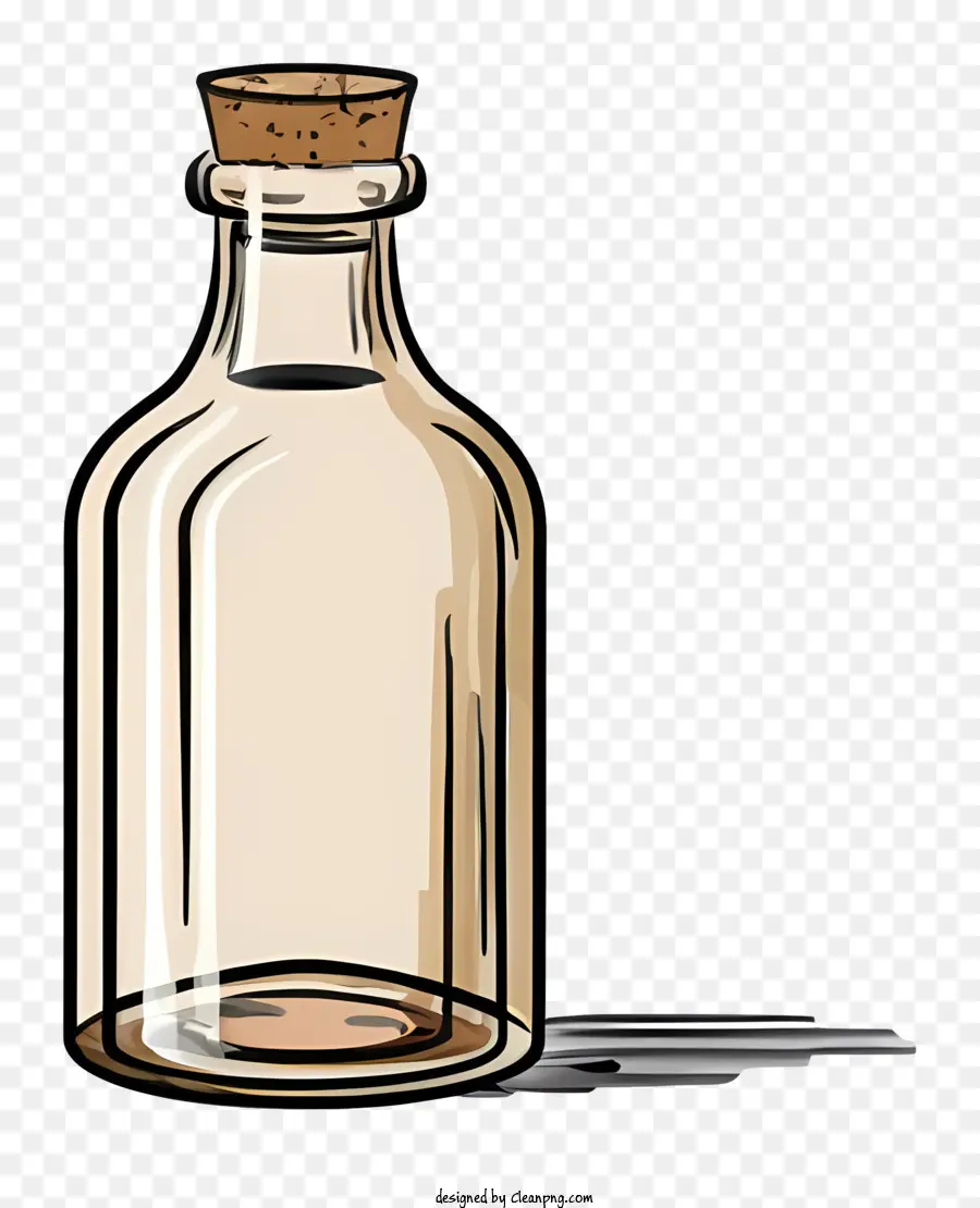زجاجة，الفلين PNG