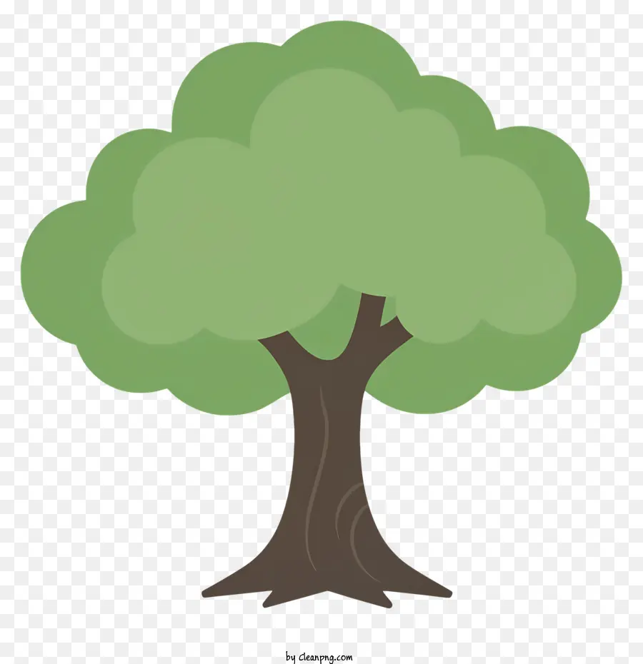 شجرة خضراء，شجرة بدون أوراق PNG