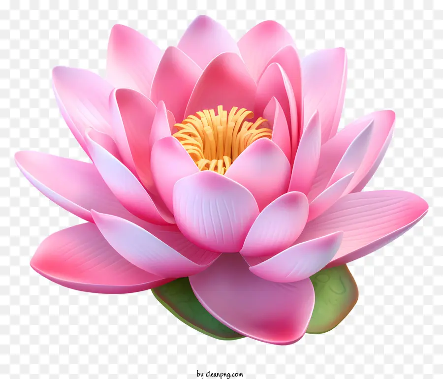 زهرة اللوتس الوردي，زهرة لوتس الجميلة PNG