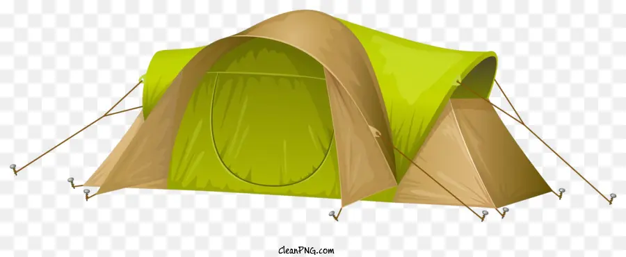 خيمة خضراء，خيمة قماش PNG