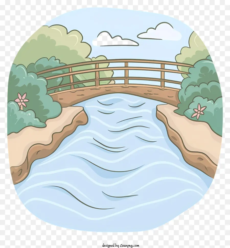 الجسر الخشبي，نهر PNG