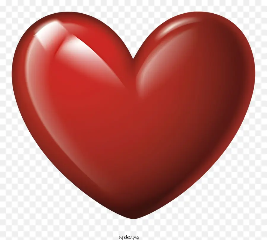 قلب أحمر，رمز الحب PNG