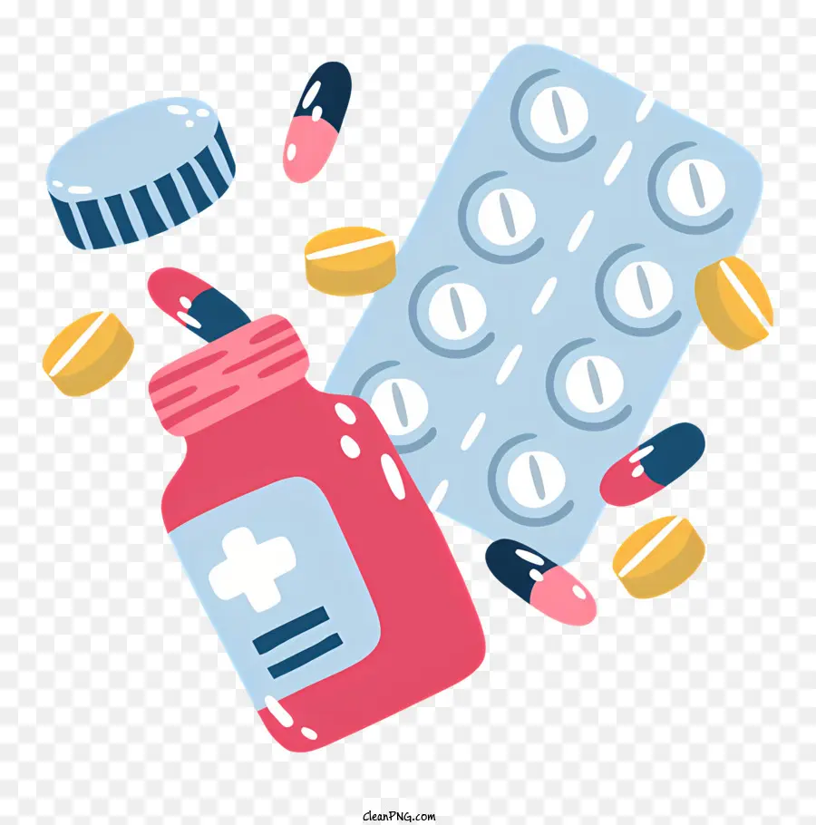 الأدوية，حبوب منع الحمل PNG
