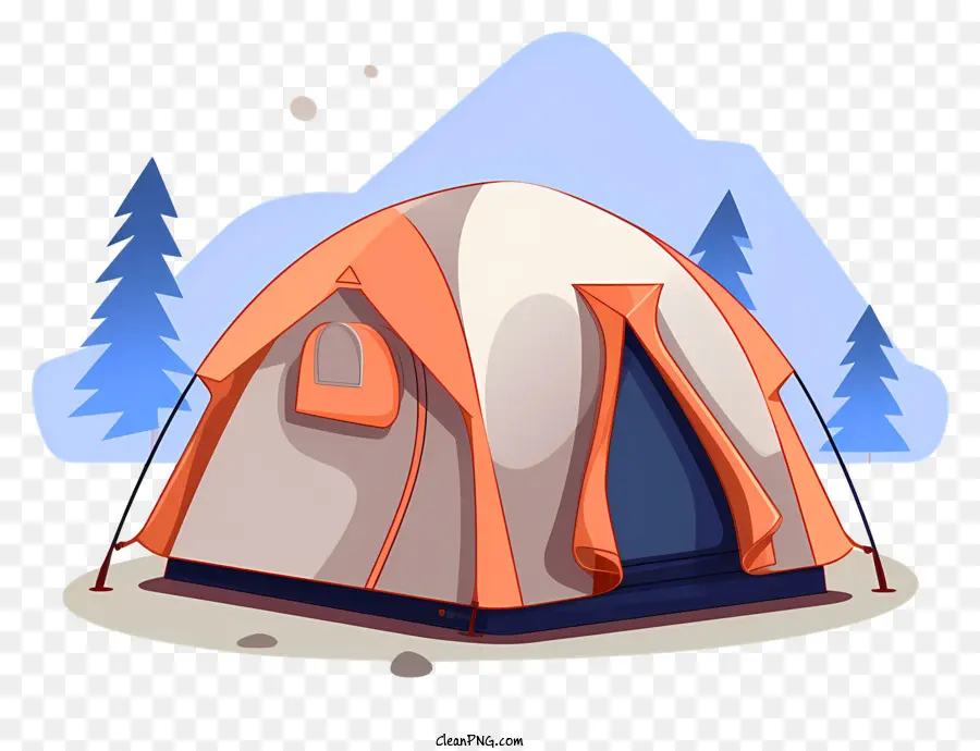 خيمة，الجبل PNG