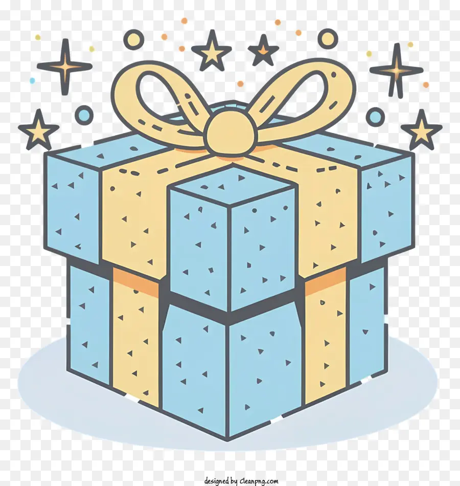 هدية مربع，الأزرق هدية PNG