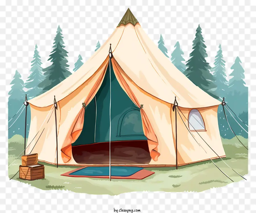 خيمة，التخييم PNG