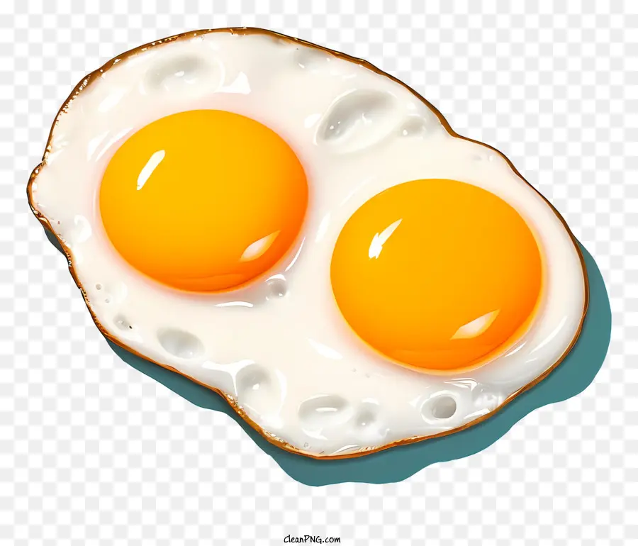 البيض المقلي，الخبز المحمص PNG