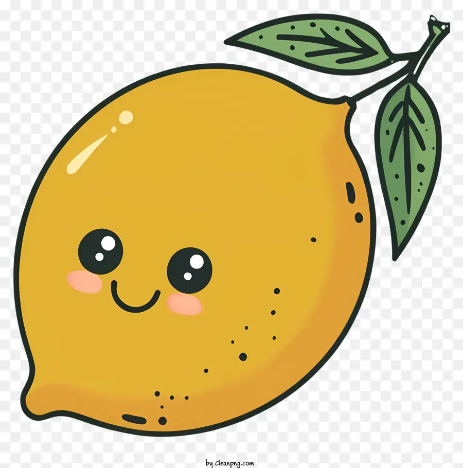 الكرتون الليمون，الليمون بابتسامة PNG
