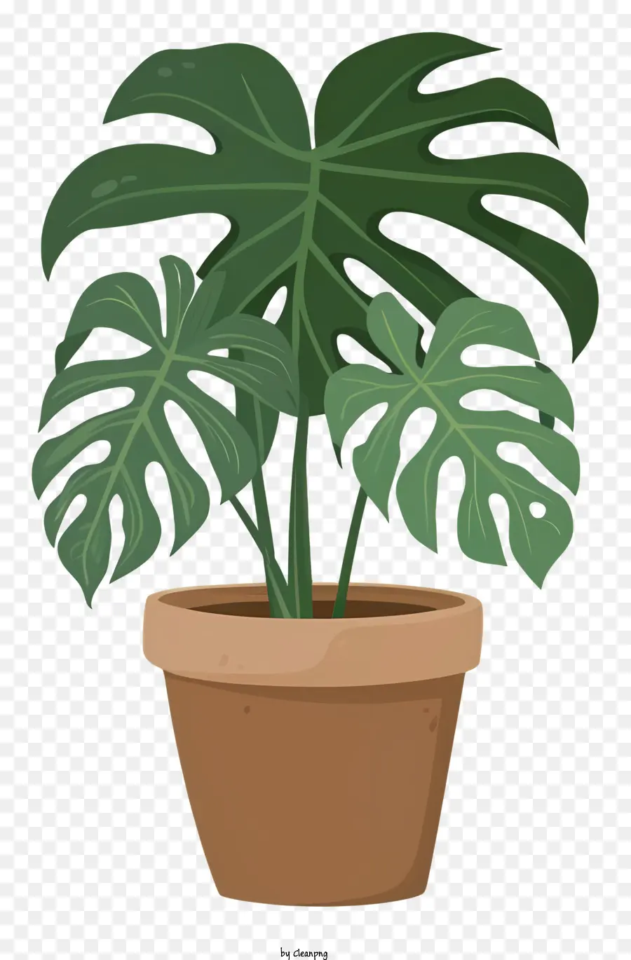 ل Houseplant，محفوظ بوعاء النباتات PNG