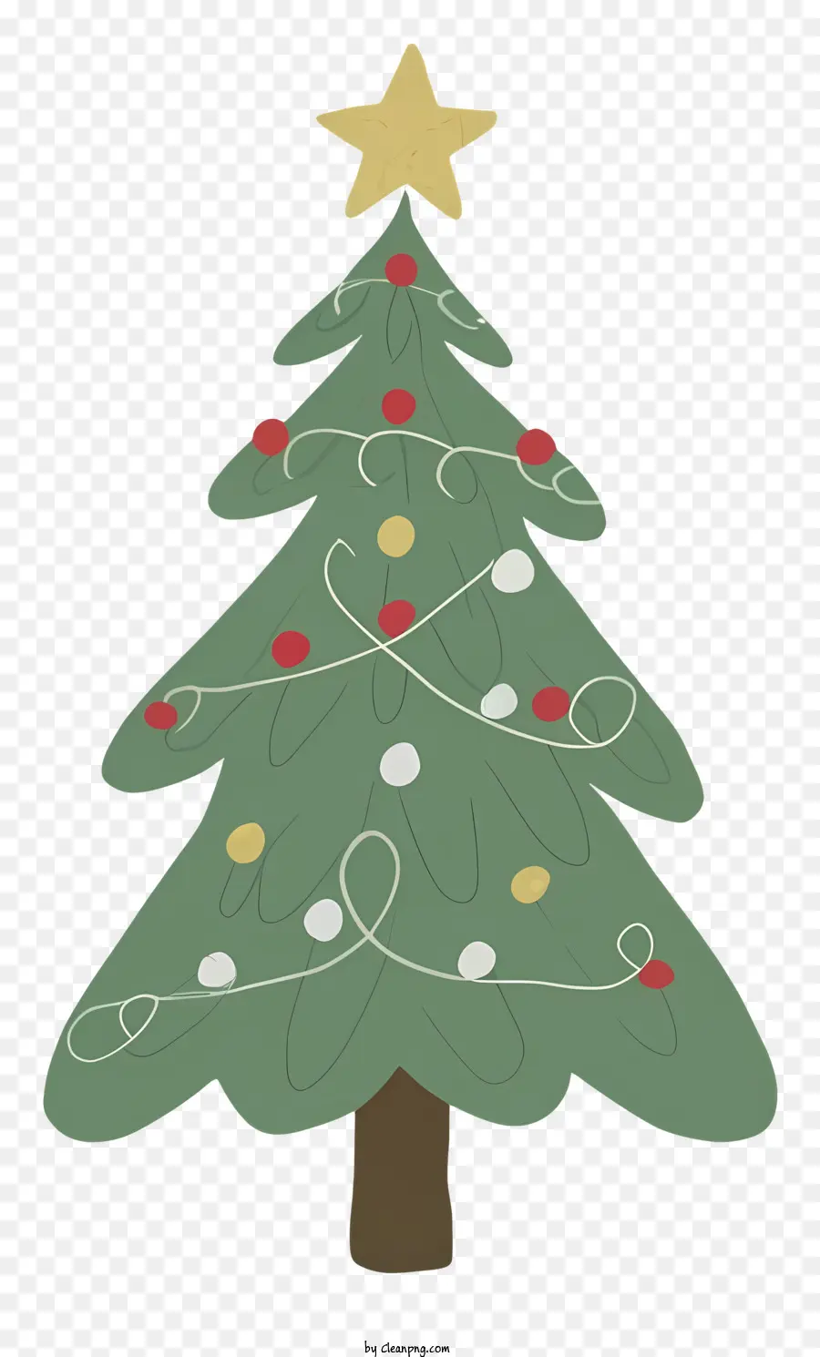 شجرة عيد الميلاد الديكور，شجرة عيد الميلاد من الورق المقوى PNG
