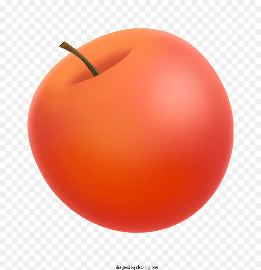 التفاح البرتقالي，لدغة صغيرة PNG