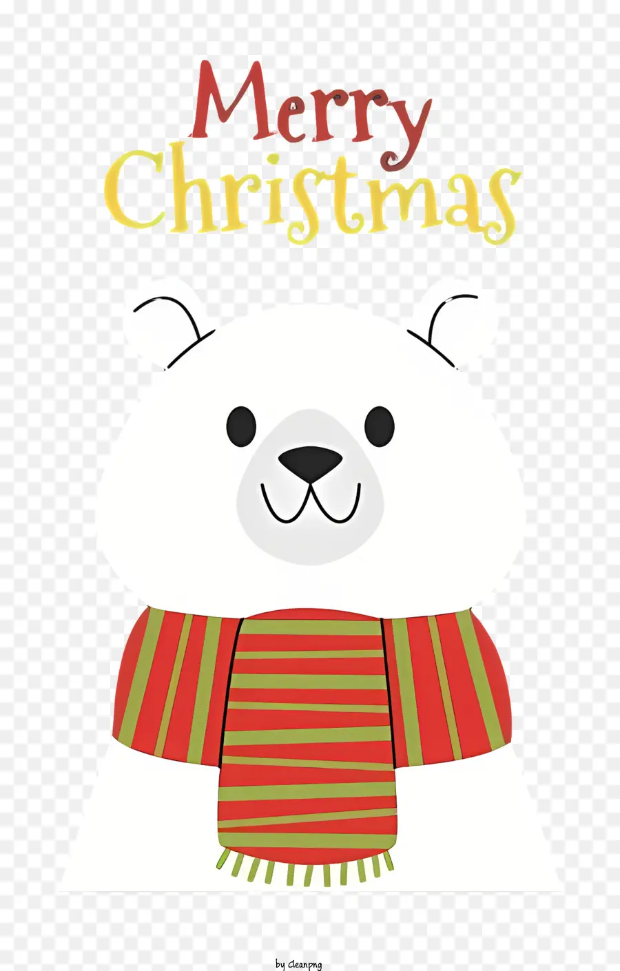 الدب القطبي，عيد الميلاد الدب PNG