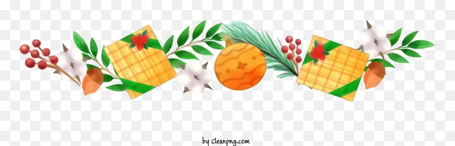 شرائح البرتقال，ترتيب برتقالي PNG