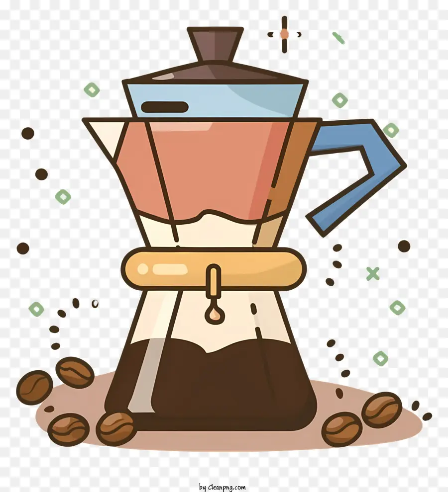 القهوة，الجدول PNG