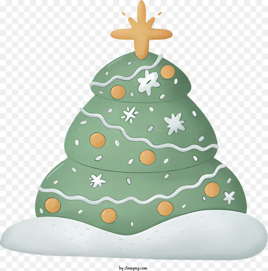 شجرة عيد الميلاد，الأخضر PNG