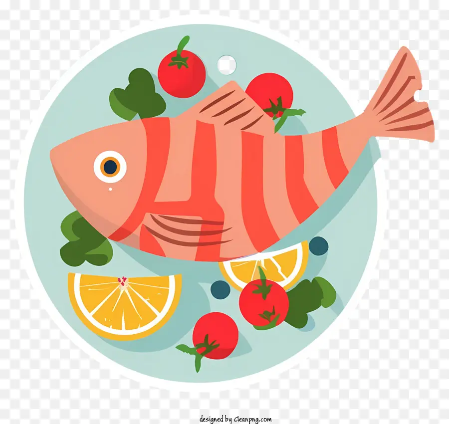 الأسماك الطازجة，طبق المأكولات البحرية PNG