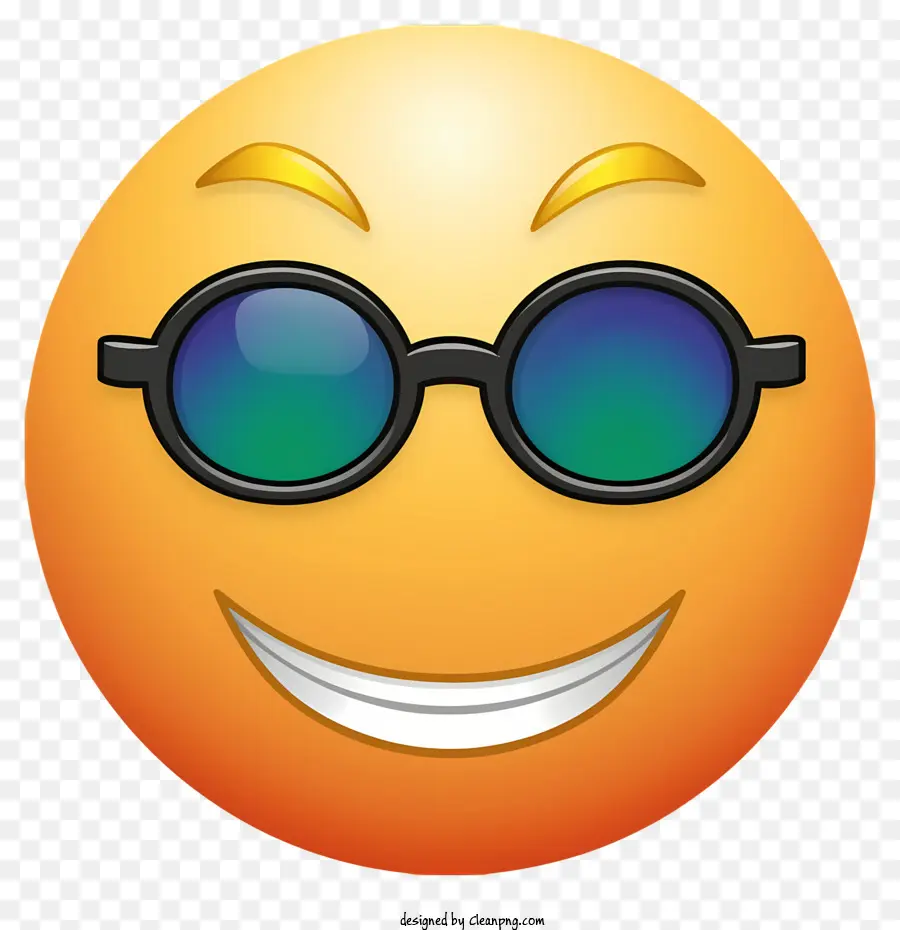 الرموز التعبيرية مع النظارات الشمسية，ابتسم الرموز التعبيرية PNG