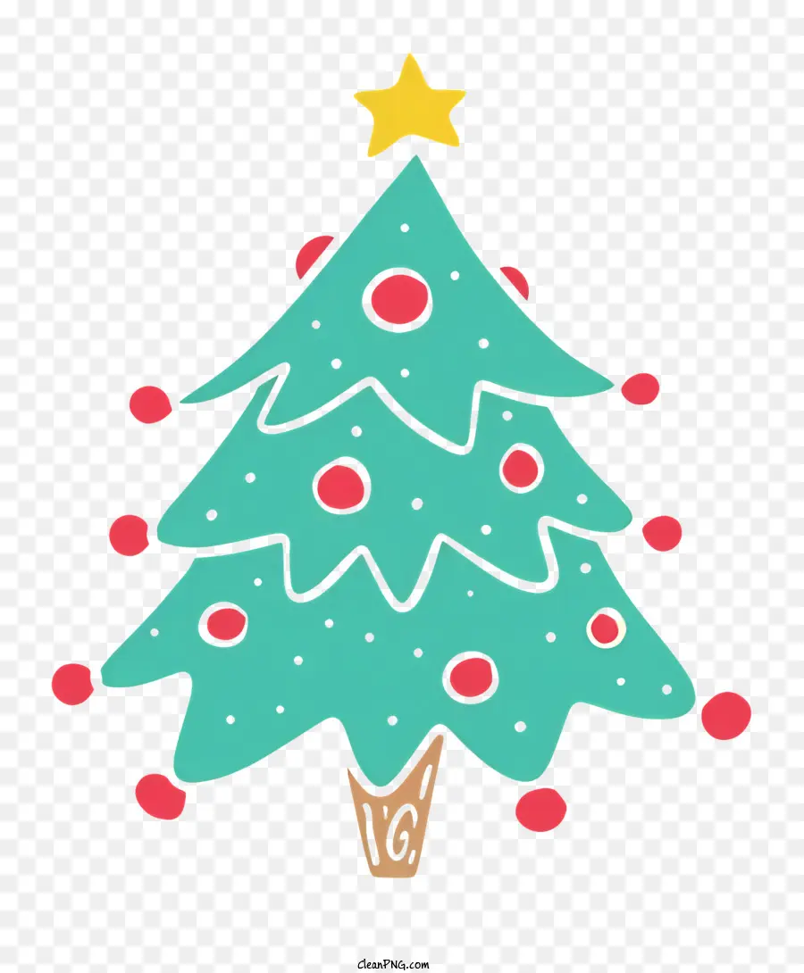 مجردة شجرة عيد الميلاد，شجرة عيد الميلاد الزرقاء PNG