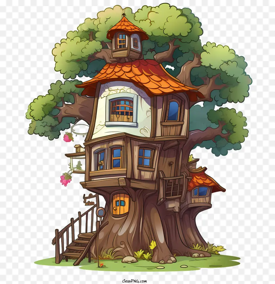 منزل الشجرة，البيت PNG