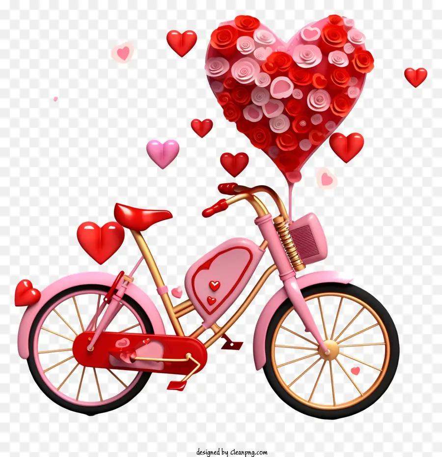 عيد الحب，دراجات PNG