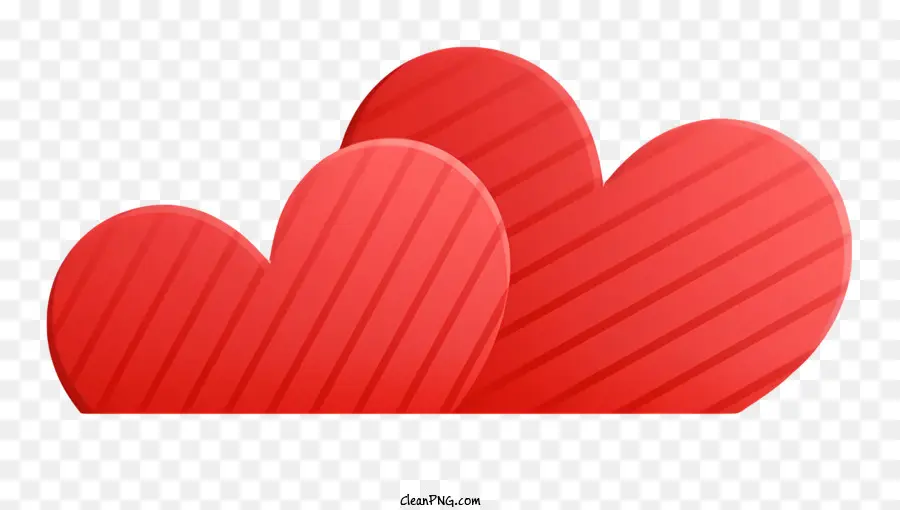 شكل قلب ،，خلفية حمراء PNG