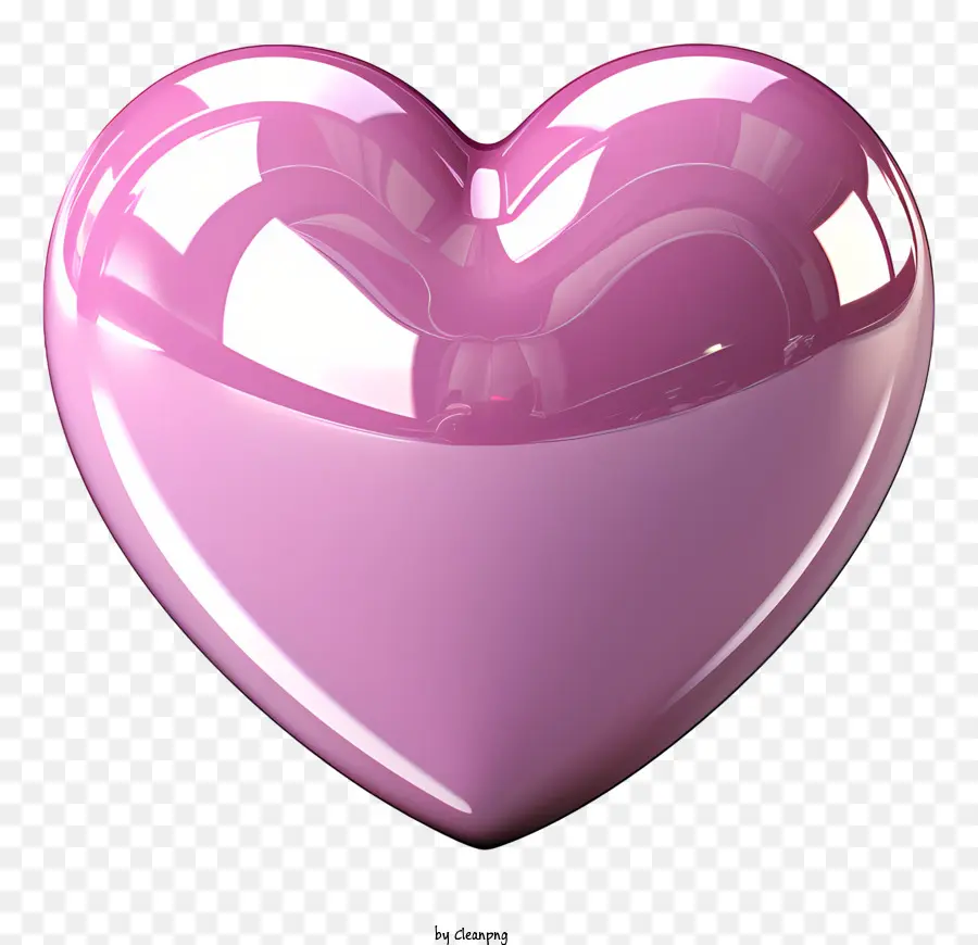 كائن على شكل قلب，الوردي المواد PNG