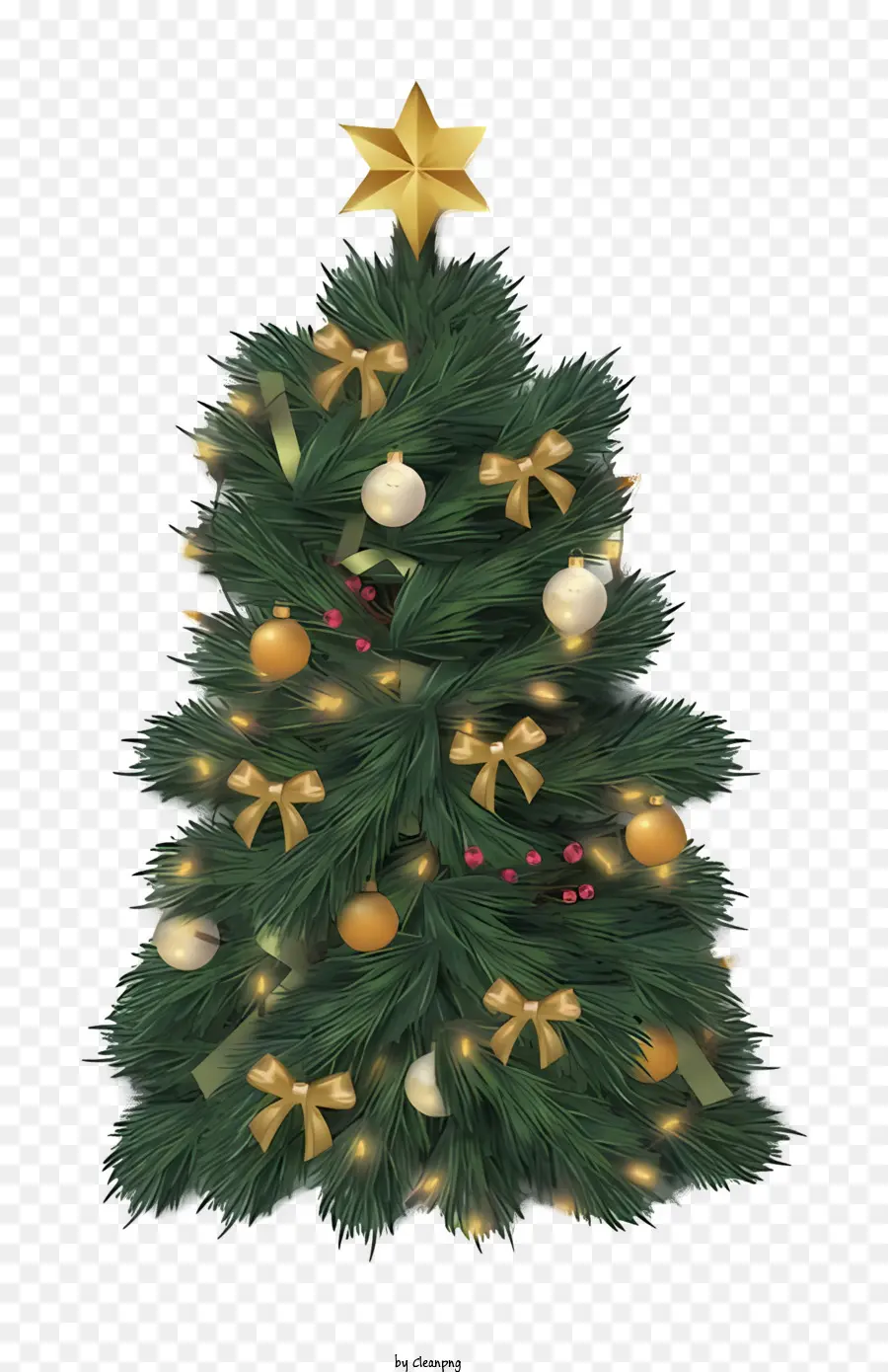 شجرة عيد الميلاد，الفروع الخضراء PNG