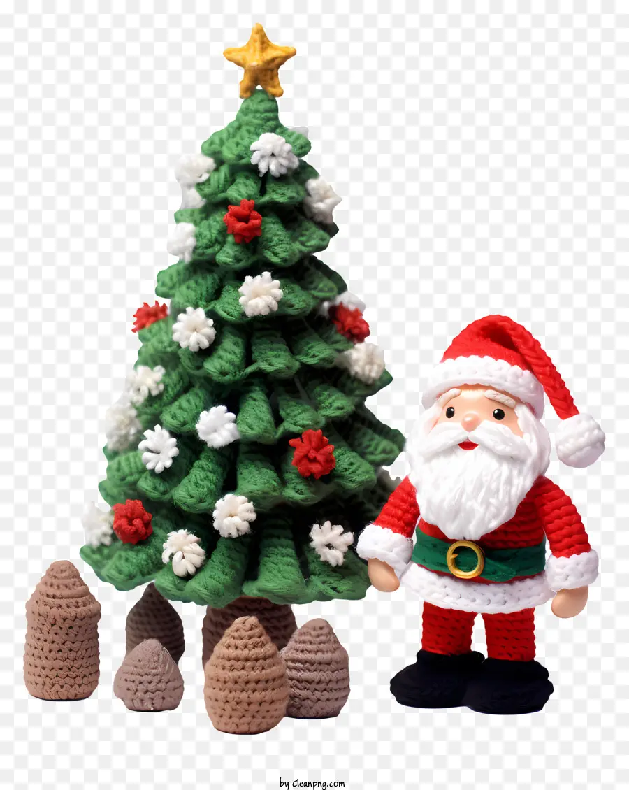 زي سانتا，شجرة عيد الميلاد PNG