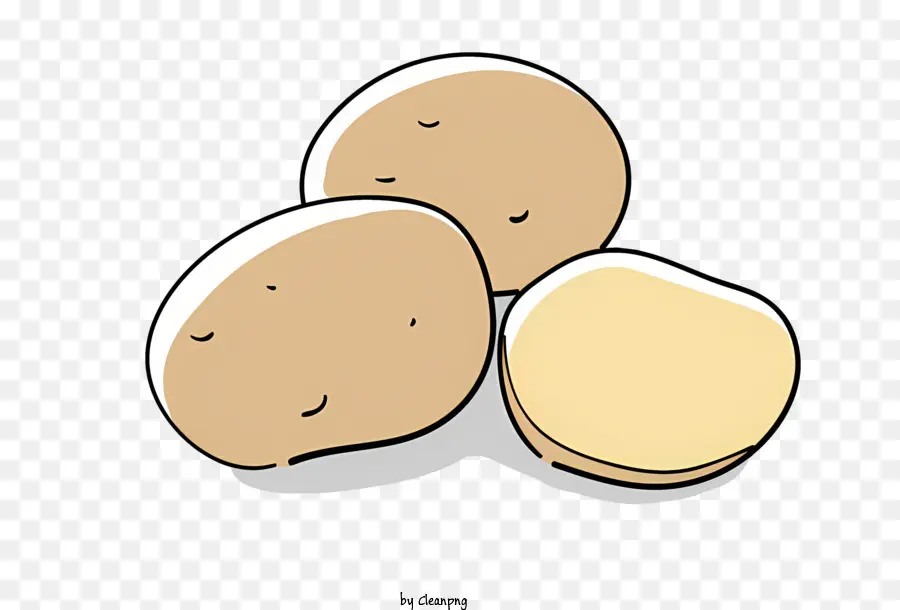 البطاطا，البطاطا المطبوخة PNG