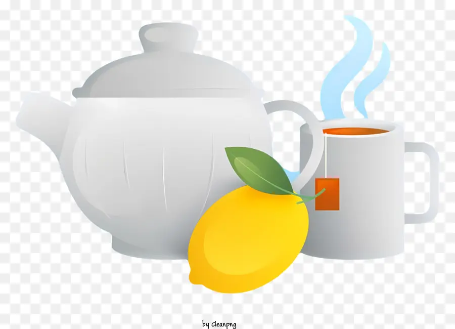 إبريق الشاي，كأس PNG