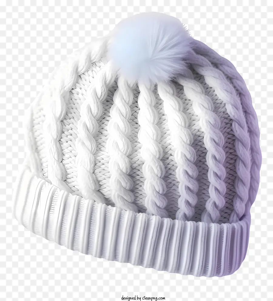 قبعة قبعة بيضاء，فور بوم بوم قبعة PNG