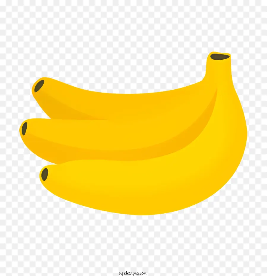 موز ناضج，الموز الأصفر PNG