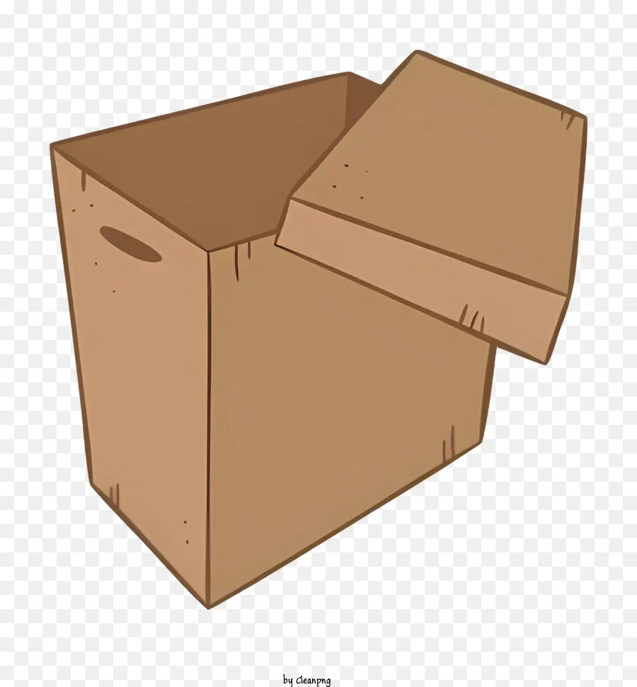 مربع بالحجم الطبيعي，صندوق من الورق المقوى PNG