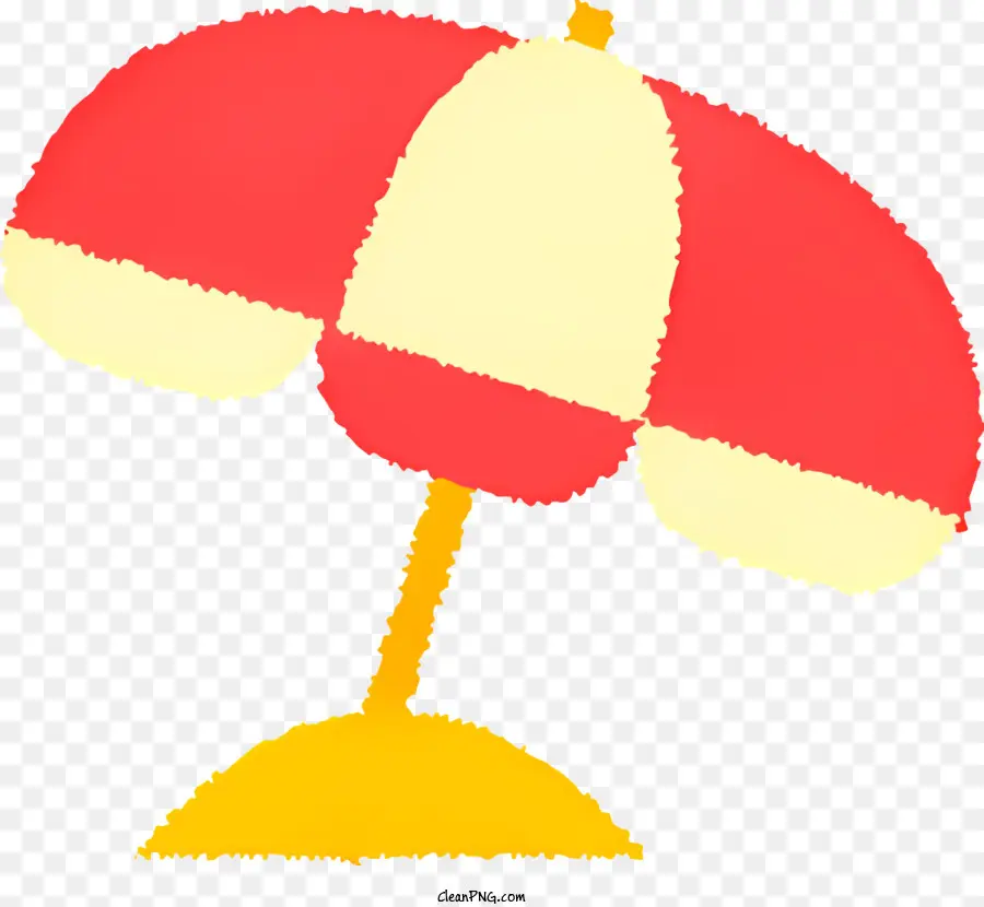 الكرتون，المظلة الحمراء PNG