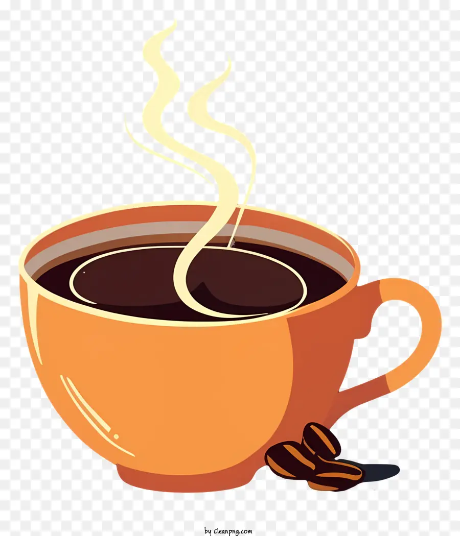 الكرتون，القهوة PNG