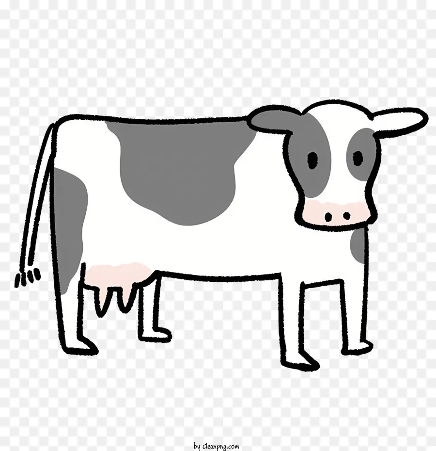 الكرتون，الكرتون البقرة PNG